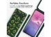 iMoshion Silikonhülle design mit Band für das Samsung Galaxy S10 - Avocado Green