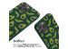 iMoshion Silikonhülle design mit Band für das iPhone 12 (Pro) - Avocado Green