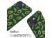 iMoshion Silikonhülle design mit Band für das iPhone 14 - Avocado Green