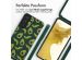 iMoshion Silikonhülle design mit Band für das Samsung Galaxy S22 - Avocado Green