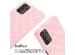 iMoshion Silikonhülle design mit Band für das Samsung Galaxy A13 (4G) - Retro Pink