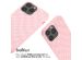 iMoshion Silikonhülle design mit Band für das iPhone 13 Pro Max - Retro Pink