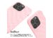 iMoshion Silikonhülle design mit Band für das iPhone 14 Pro - Retro Pink