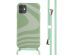 iMoshion Silikonhülle design mit Band für das iPhone 11 - Retro Green
