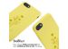 iMoshion Silikonhülle design mit Band für das iPhone SE (2022 / 2020) / 8 / 7 - Flower Yellow