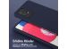 Selencia Silikonhülle mit abnehmbarem Band für das Samsung Galaxy A52(s) (5G/4G) - Dunkelblau
