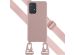 Selencia Silikonhülle mit abnehmbarem Band für das Samsung Galaxy A52(s) (5G/4G) - Sand Pink