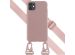 Selencia Silikonhülle mit abnehmbarem Band für das iPhone 11 - Sand Pink