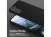Selencia Silikonhülle mit abnehmbarem Band für das Samsung Galaxy S21 - Schwarz