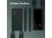 Selencia Silikonhülle mit abnehmbarem Band für das Samsung Galaxy A52(s) (5G/4G) - Dunkelgrün