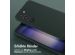 Selencia Silikonhülle mit abnehmbarem Band für das Samsung Galaxy S23 - Dunkelgrün