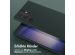Selencia Silikonhülle mit abnehmbarem Band für das Samsung Galaxy S23 Ultra - Dunkelgrün