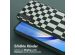 Selencia Silikonhülle design mit abnehmbarem Band für das Samsung Galaxy A34 (5G) - Irregular Check Green
