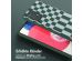 Selencia Silikonhülle design mit abnehmbarem Band für das Samsung Galaxy A52(s) (5G/4G) - Irregular Check Green
