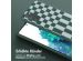 Selencia Silikonhülle design mit abnehmbarem Band für das Samsung Galaxy S20 FE - Irregular Check Green