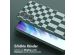 Selencia Silikonhülle design mit abnehmbarem Band für das Samsung Galaxy S21 FE - Irregular Check Green