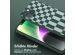 Selencia Silikonhülle design mit abnehmbarem Band für das iPhone 14 - Irregular Check Green
