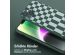Selencia Silikonhülle design mit abnehmbarem Band für das iPhone 14 Plus - Irregular Check Green