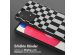 Selencia Silikonhülle design mit abnehmbarem Band für das Samsung Galaxy A53 - Irregular Check Black