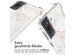 iMoshion Design Hülle mit Band für das Samsung Galaxy S21 - White Marble