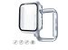iMoshion Full Cover Hard Case für Apple Watch Series 4 / 5 / 6 / SE - 44 mm - Silber