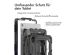 Accezz ﻿Robustes Back Cover mit Schultergurt für das iPad Air 5 (2022) / Air 4 (2020) - Schwarz