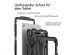 Accezz ﻿Robustes Back Cover mit Schultergurt für das iPad 10 (2022) 10.9 Zoll - Schwarz