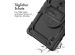 Accezz ﻿Robustes Back Cover mit Schultergurt für das Samsung Galaxy Tab A8 - Schwarz