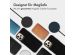 iMoshion Rugged Hybrid Carbon Case mit MagSafe für das iPhone 12 (Pro) - Schwarz