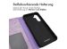 iMoshion ﻿Design Klapphülle für das Samsung Galaxy A54 (5G) - Purple White Flowers