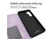 iMoshion ﻿Design Klapphülle für das Samsung Galaxy A34 (5G) - Purple Marble