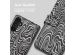 iMoshion ﻿Design Klapphülle für das Samsung Galaxy A34 (5G) - Black And White