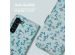 iMoshion ﻿Design Klapphülle für das Samsung Galaxy S23 - Blue Flowers