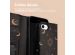iMoshion ﻿Design Klapphülle für das iPhone SE (2022 / 2020) / 8 / 7 / 6(s) - Sky Black