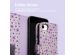 iMoshion ﻿Design Klapphülle für das iPhone SE (2022 / 2020) / 8 / 7 / 6(s) - Purple Flowers