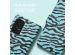 iMoshion ﻿Design Klapphülle für das Samsung Galaxy A53 - Black Blue Stripes