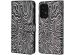 iMoshion ﻿Design Klapphülle für das Samsung Galaxy A53 - Black And White
