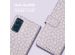iMoshion ﻿Design Klapphülle für das Samsung Galaxy S20 FE - White Daisy