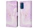 iMoshion ﻿Design Klapphülle für das Samsung Galaxy S20 FE - Purple Marble