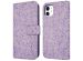 iMoshion ﻿Design Klapphülle für das iPhone 11 - Purple White Flowers