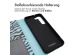 iMoshion ﻿Design Klapphülle für das Samsung Galaxy S22 - Black Blue Stripes