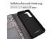 iMoshion ﻿Design Klapphülle für das Samsung Galaxy S22 - Black And White