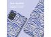 iMoshion ﻿Design Klapphülle für das Samsung Galaxy A51 - White Blue Stripes