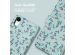 iMoshion ﻿Design Klapphülle für das iPhone Xr - Blue Flowers
