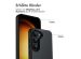 Accezz Rugged Frosted Back Cover für das Samsung Galaxy S23 - Schwarz