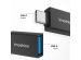iMoshion  2x USB-C (Stecker)-auf-USB-A 3.2 (Buchse)-Adapter – OTG – Schwarz