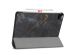 iMoshion Design Trifold Klapphülle für das iPad Pro 11 (2022) / Pro 11 (2021) - Black Marble