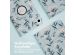 iMoshion 360° drehbare Design Klapphülle für das Samsung Galaxy Tab A9 8.7 Zoll - Flowers
