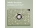 iMoshion 360° drehbare Design Klapphülle für das iPad Air 5 (2022) / Air 4 (2020) - Green Flowers