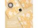 iMoshion 360° drehbare Design Klapphülle für das iPad Pro 11 (2018 - 2022) - Yellow Flowers